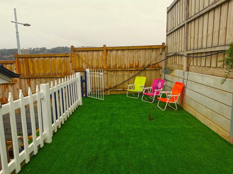 The Turfed Play Deck at Marshian Pet Home, Bacchus Marsh